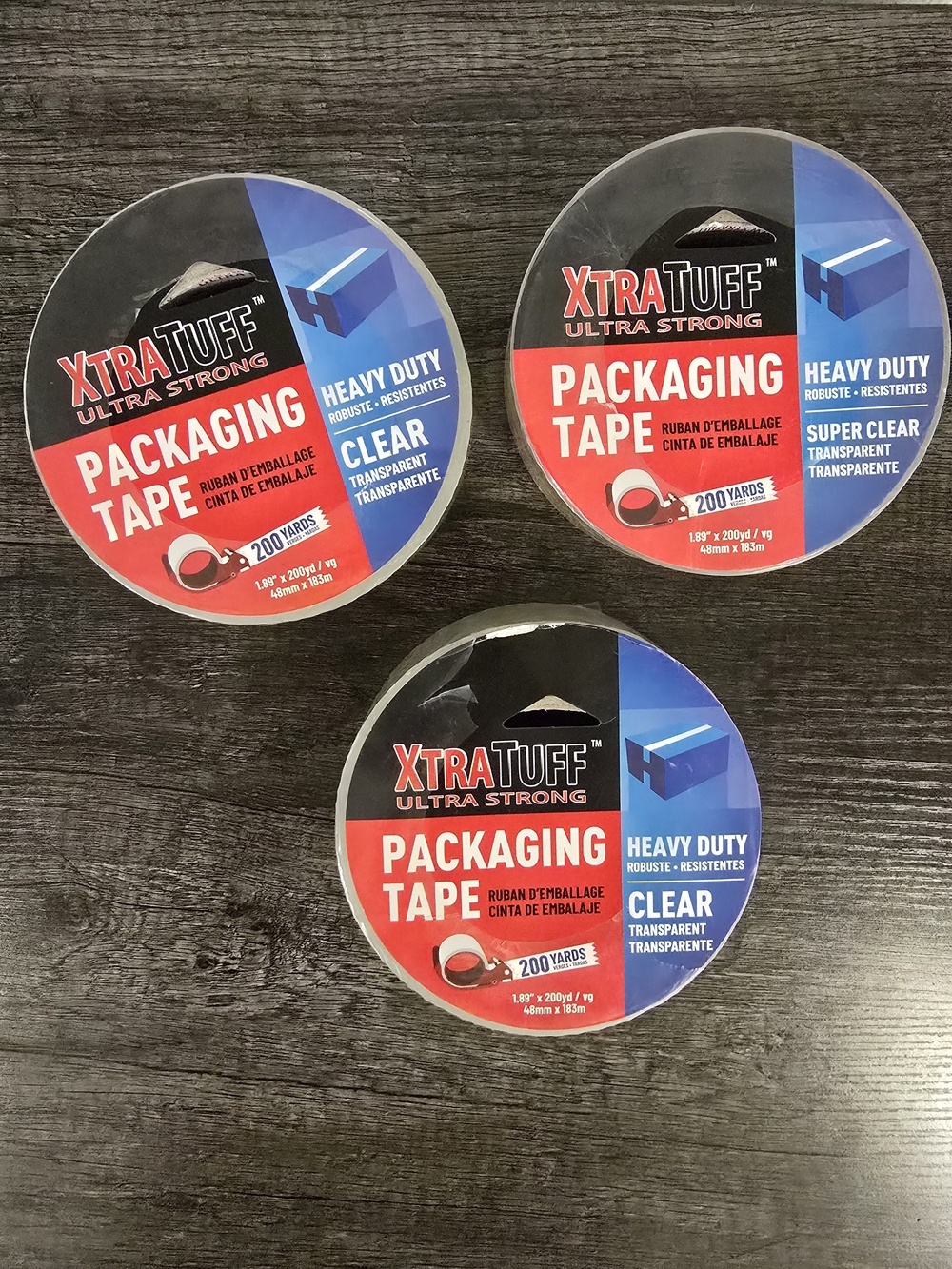 Clear Heavy Duty Packaging Tape - Clear